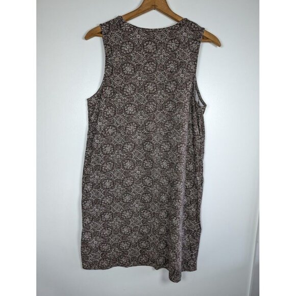 J‎ Jill Dress Size Large Petite Stretchy Lightweight Vacation Party Summer Boho - Picture 4 of 7